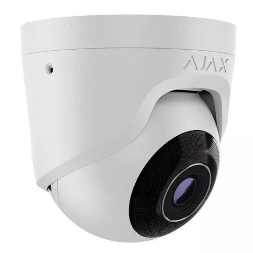 AJAX TurretCam IP kamera, 8MP, 2.8mm (balta)