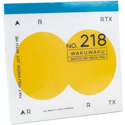 Eskizų sąsiuvinis ARRTX, 18x18 cm, 36 lapų