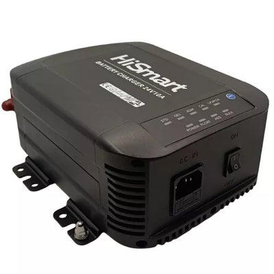 Automatinis švino rūgšties / LiFePO4 akumuliatoriaus įkroviklis, 24V 10A