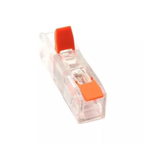 Universali užspaudžiama laidų jungtis, tiesi 1-1, 0.2-4.0mm², 32A, 450V, 100vnt.