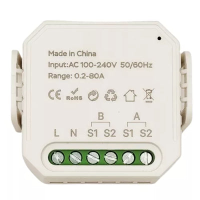 Išmanus energijos matuoklis, 2P, 80A, Wi-Fi, Tuya