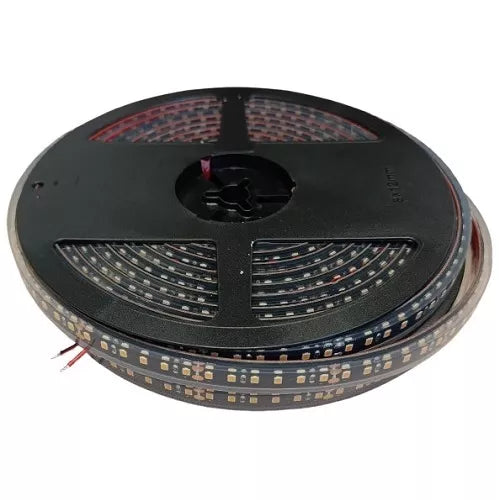 LED juostelė 10m, 120 LED/m, SMD 2835, 24V, 9.6W/m, hermetiška IP68