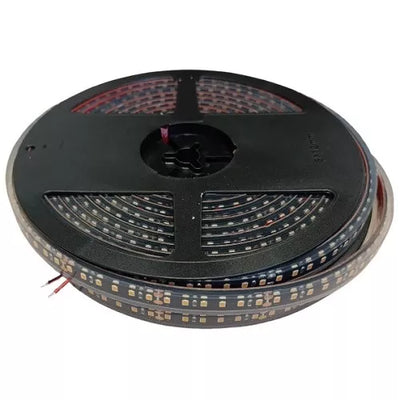 LED juostelė 10m, 120 LED/m, SMD 2835, 24V, 9.6W/m, hermetiška IP68
