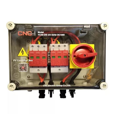 PV atjungimo skydelis, DC 2in-2out, IP66