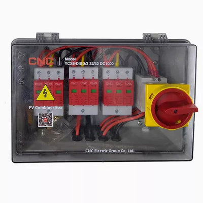 PV atjungimo skydelis, DC 3in-3out, IP66