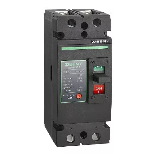 DC jungiklis 2P, 125A, 500VDC