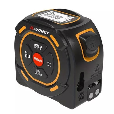 Lazerinis atstumo matuoklis su matavimo juosta 60m/5m