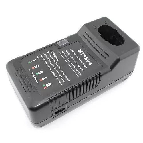Akumuliatoriaus įkroviklis skirtas baterijoms MAKITA MT4148, 7.2V-18V 1.5A, Ni-MH/Ni-CD