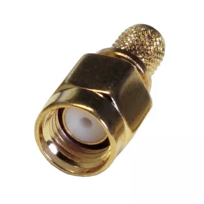 RPSMA-male užspaudžiama jungtis RG58 kabeliui